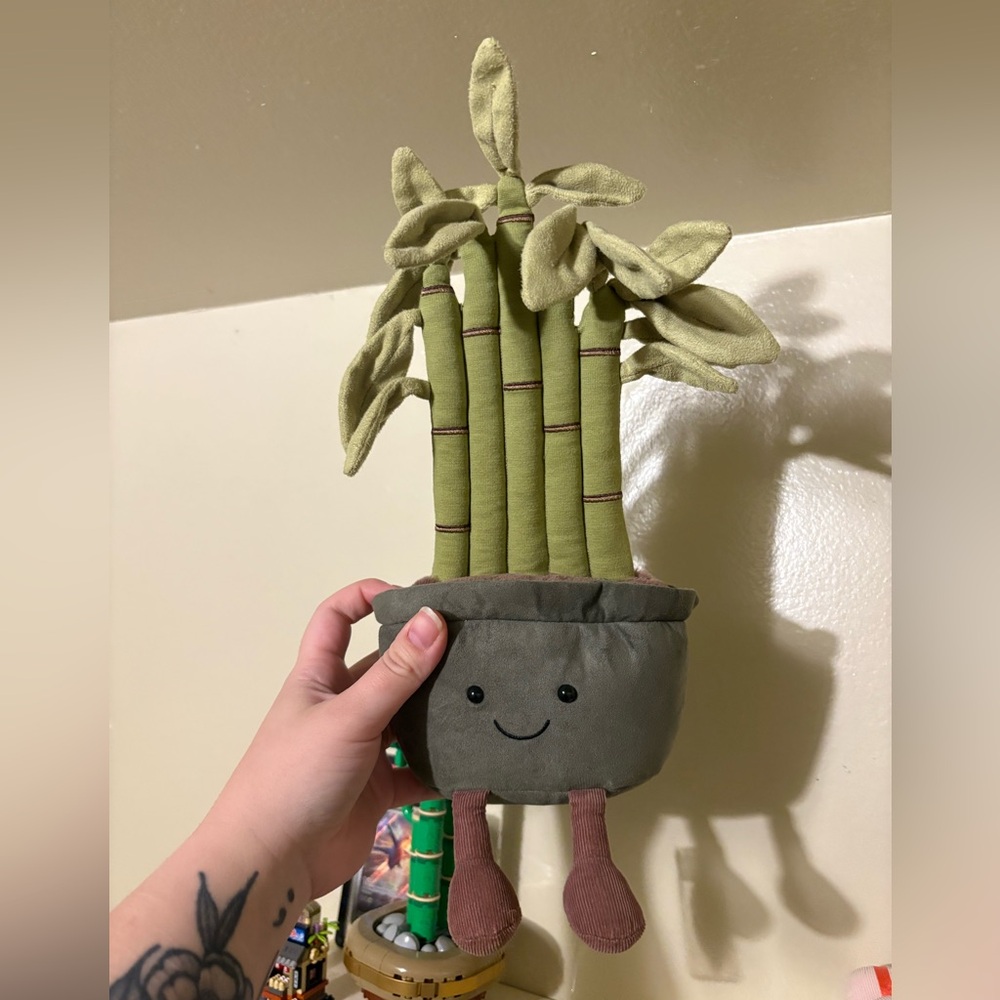 Jellycat Green Bamboo Plush